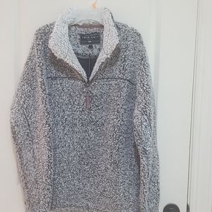 True Grit sherpa pull over